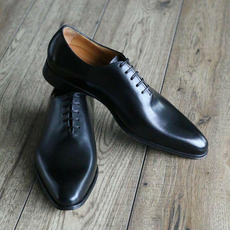 Artigio-04001-Handcrafted Black Leather Formal Lace-Ups