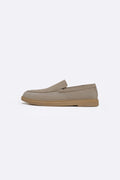 Artigio-02003-SUEDE LEATHER SLIP-ON LOAFERS