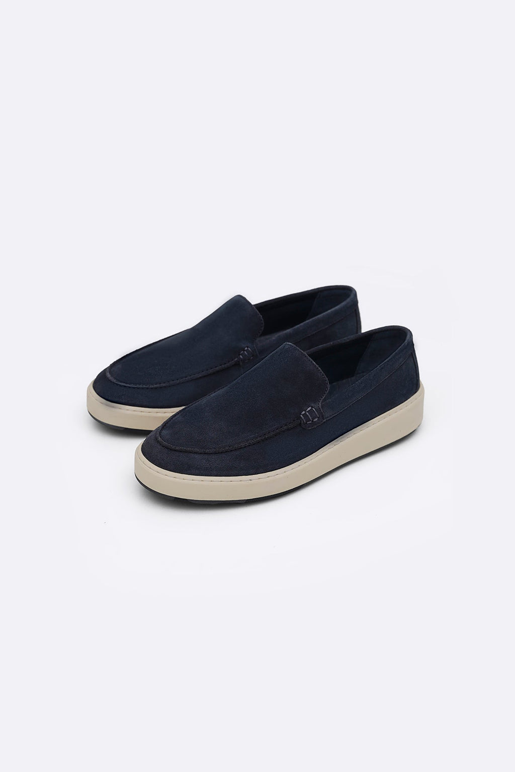 Artigio-02001-SUEDE LEATHER LOAFERS