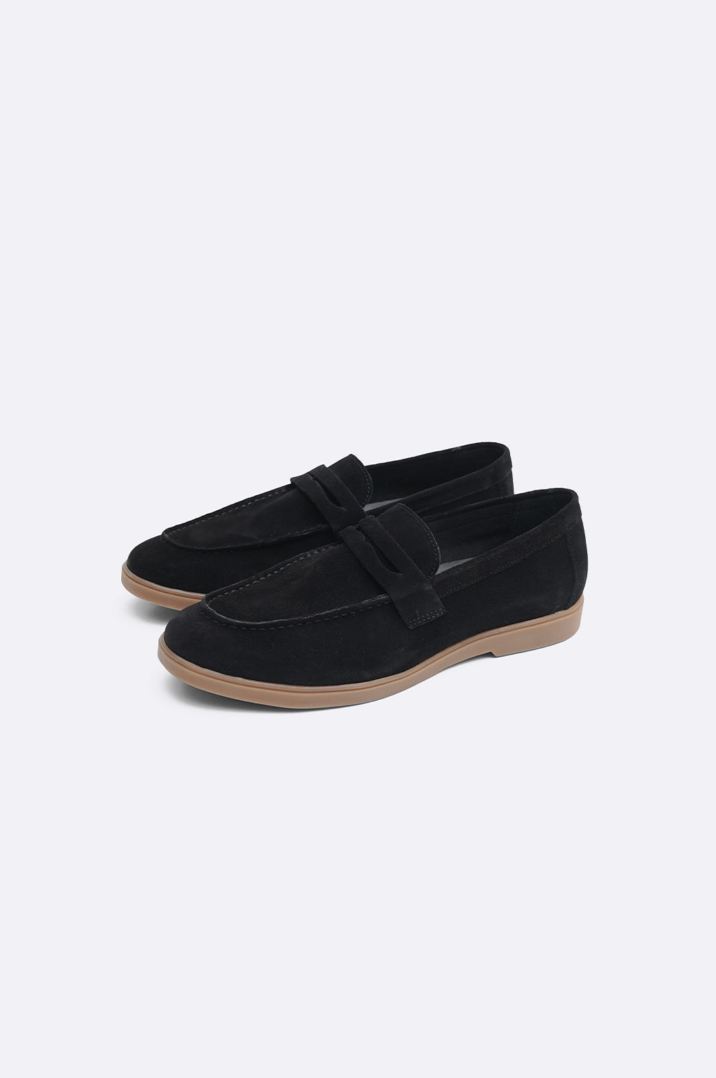 Artigio-02006-SUEDE LEATHER LOAFERS